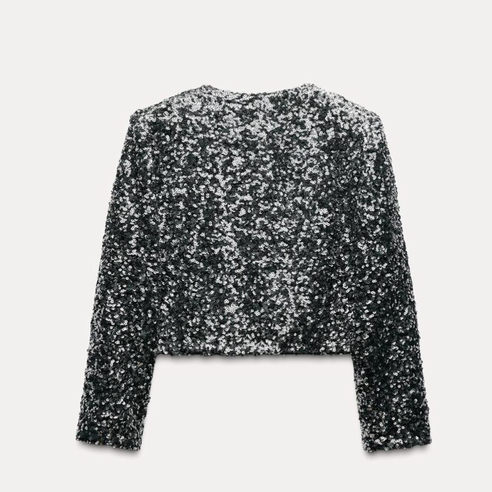 Zara sequin jacket - Picture 5 of 14